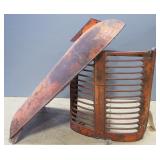 1940s Tractor Hood And Grille