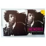 Jimi Hendrix: An Illustrated Experience Hardbound Book And Elton John And Pink Floyd Magazines