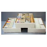 Baseball Card Collection Includes Upper Deck, Topps, Donruss, And More, Uncounted, Contents Of 3 Box