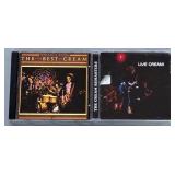Cream CDs, Includes Disraeli Gears (Deluxe Ed), Wheels Of Fire, Live Cream, Live Cream Vol II, Goodb