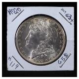 1902 O Morgan Silver Dollar