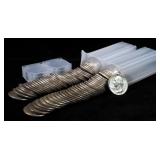Washington Quarters, Approx 80 In Sleeves, Pre-1964, Various Years