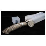 Roosevelt Dimes, Qty 50 In Sleeve, Pre-1964, Various Years