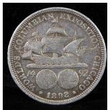 1892 Columbian Half Dollar (World