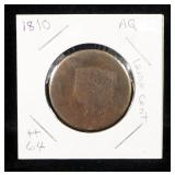 1810 Coronet Large Cent