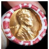 Wheat Penny Roll, Visible Year 1955 S