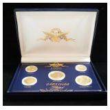 1999 24kt Gold Plated Coin Set