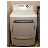LG High Efficiency Electric Sensor Dry Dryer, Model DLE4970W, 44in x 27in x 26in