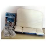 Spin Spa Battery Operated Facial And Spa Brushes, Comfort Slippers, And Spa Pillow