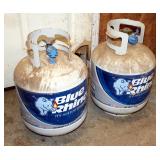Blue Rhino 15 Pound Portable Propane Tanks, Full, Qty 2