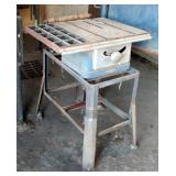 Vintage Sears And Roebuck Craftsman Table Saw, Model 103.22160, Unknown Working Order