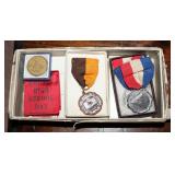 Vintage High School Award Pendants, Qty 7