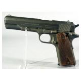 Colt 1911 US Army United States Property .45 ACP Pistol SN# 80207, Flaming Cannonball With 4 Flames