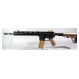 Anderson Mfg Model AM-15 .223 / 5.56 NATO  Rifle SN# 19158825, Adjustable Stock, FDE Polymer Flip Up