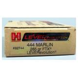 Hornady Leverevolution .444 Marlin Ammo, Approx 20 Rds, Local Pickup Only