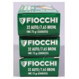 Fiocchi .32 Auto Ammo, Approx 150 Rds, Local Pickup Only