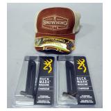 Browning Buck Mark Mags, Qty 2, NIB, And Browning Buck Mark Cap/Light Combo