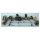 Bear Strike Compound Bow, With Limb Saver Quiver And 3 Allen Eliminator Carbon Arrows