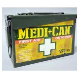 Medi-Can First Aid Outdoor Kit, In Metal Case, Includes First Aid Supply Contents