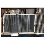 Alumaroll And Screenco Beige Color, Vinyl Casement Insect Screens, With Turn Latches Qty 77