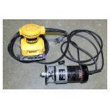 DeWalt Electric Palm Sander Model DW411 And Porter Cable Electric Router Model 3091