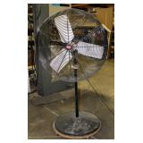 Dayton 32" Shop Floor Fan, Model 9RP6, Stands 60" Tall