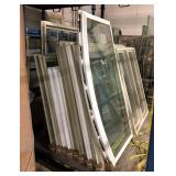 Vinyl Pre-Fab Window Assortment, Qty 19