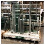 Double Pane Glass Window Panels, Total Qty 31