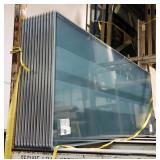 Double Pane Glass Window Panels, 28" x 76", Qty 12