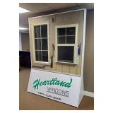 Large Rolling Window Display, 65" x 80.25" x 26"