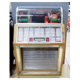 Seeburg Select-O-Matic 100 Jukebox Model M100BL, Includes Keys And Some Records, Non-Working Conditi