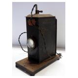 Antique Keystone Moviegraph Projector Model 575, Case And Lens Only