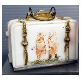 Household Item Themed Glass And Metal Candy Containers, Approx Qty 13