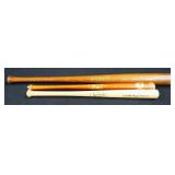 Louisville Slugger Souvenir Bats, Qty 3, Marked Ken Harrelson, Hall Of Fame Cooperstown, And Louisvi