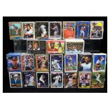 Baseball Player Card Collection, Uncounted, Unsorted, Contents Of Flat