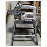 Dremel 16" Variable Speed Scroll Saw, Model 1680, On Metal Stand, 30" x 30" x 20"