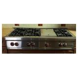 Wolf 6 Burner Gas Range, 48" x 27"