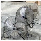 Lasko Shop Fan, Qty 2, Both Power On And 1 Untested Shop Fan