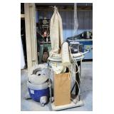 Nu-Mark Model 70-120 Dust Collector, With A 3/4 HP Motor And Shop Vac