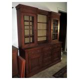 Painted Solid Wood China Cabinet, Floor Model, 86