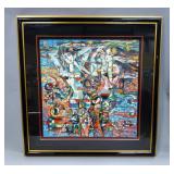 Ji Cheng (Chinese, 1942 - ), "Road Of Life II", Limited Edition Serigraph #132, 1988, 33.5" x 32.5",