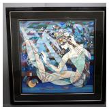 Ji Cheng (Chinese, 1942 - ), "A Night In The Orient", Limited Edition Serigraph #AP 34, 1987, 40" x 