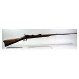 Springfield Model 1873 "Trap Door" 45-70 Cal Rifle SN# 285589, Deer Carved In Butt Stock, 1884 Carto