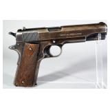 Colt Model Of 1911 US Army United States Property .45 ACP Pistol SN# 293529, Mfg. 1918, Slide Does N