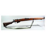 Lee Enfield No 1 Mark III .303 British Bolt Action Rifle SN# 87076, With Leather Sling