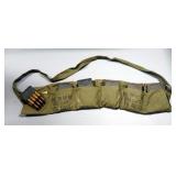 30 Cal Ammo In 8 Rd Clips With Bandolier, Approx 48 Rds, Local Pickup Only