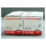Winchester .40 S&W Ammo, Approx 200 Rds, Local Pickup Only