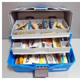 Fishing Supplies, Includes Lures, Sinkers, Bobbers And More, In Flambeau Tackle Box And Plano Organi