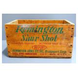 Remington ShurShot Wood Ammo Crate
