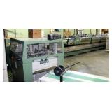 2002 Muller Martini Presto Stitcher With 7 Knife Trimmer, Cover Pocket Feeder, And 8 Pocket Stations